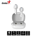 Audífono Inalámbricos Genius HS-M905BT True Wireless Bt, White.