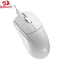 Mouse Redragon K1NG M724, 1k White, 5 Botones 12,400dpi, Usb-C.