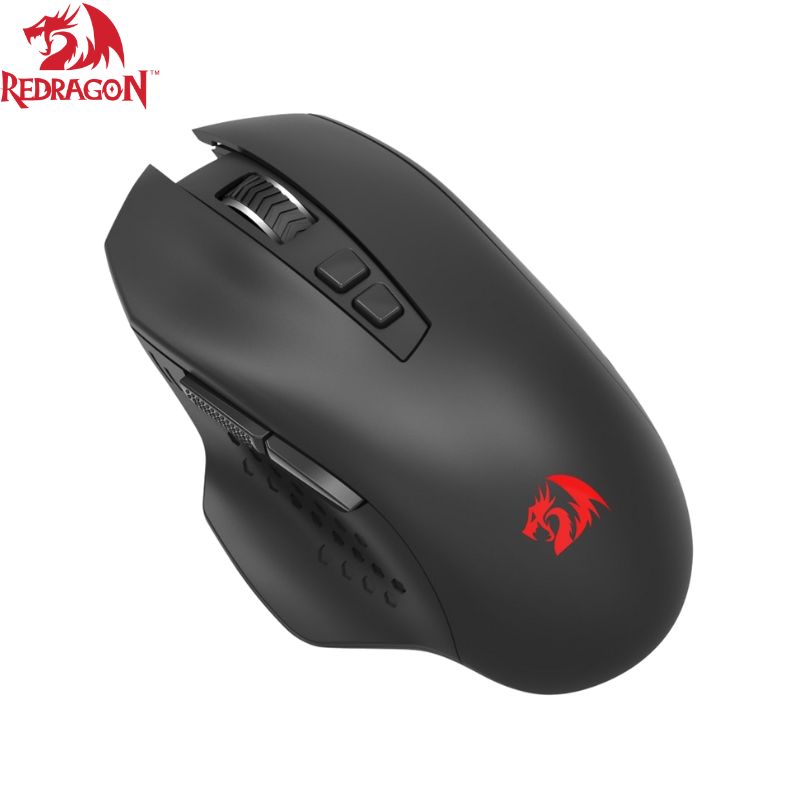 Mouse Redragon GAINER M656 RGB 4,000 dpi, 7 Botones, Wireless.