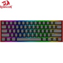 Teclado Mecánico Redragon DRAGONBORN K630 RGB, Black, Switch Red, Español.