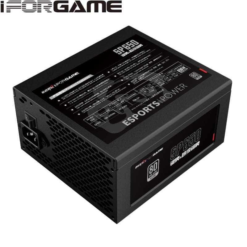 Fuente de Poder IFORGAME RPO-600 APFC 600W 80 Plus White