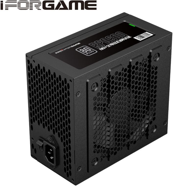 Fuente de Poder IFORGAME RPO-600 APFC 600W 80 Plus White