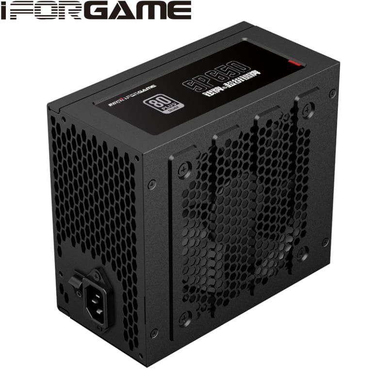 Fuente de Poder IFORGAME SP600 APFC 650W 80 Plus Silver