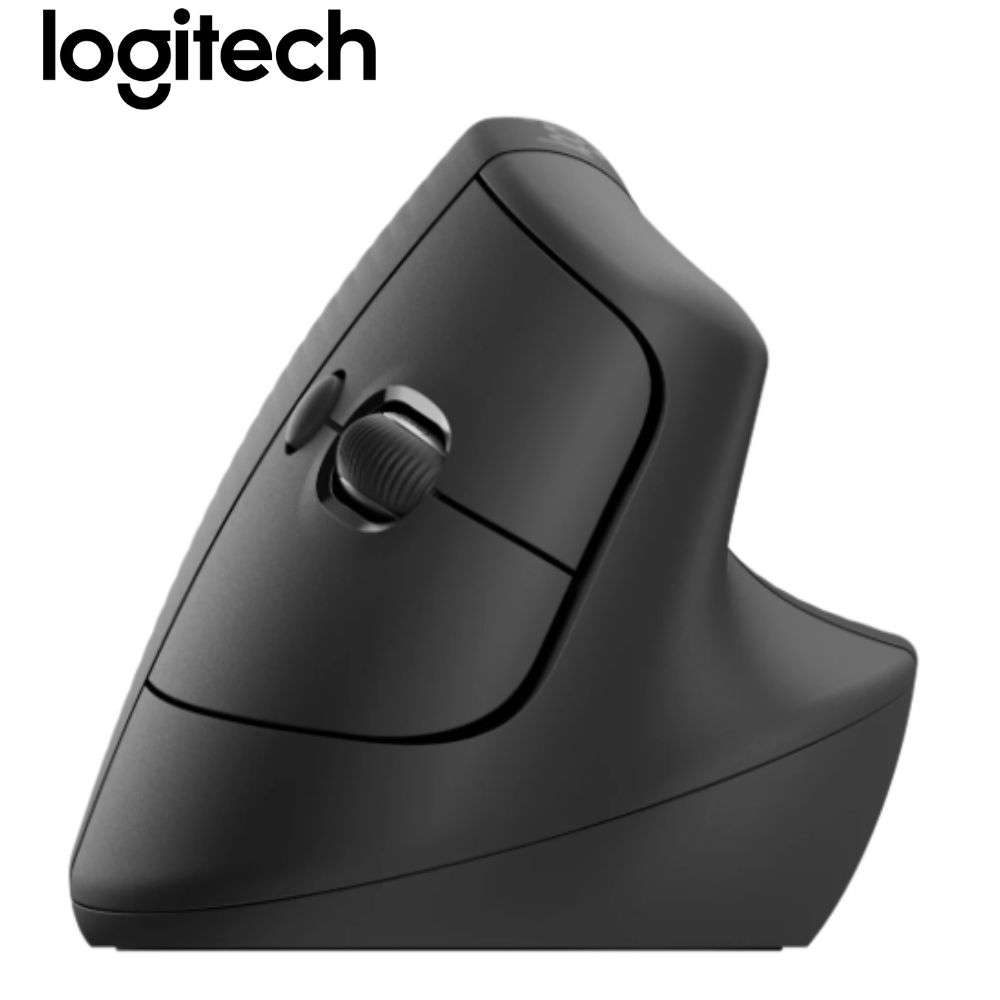 Mouse Logitech Lift Vertical Ergonomic, Wireless/Bt, Black.