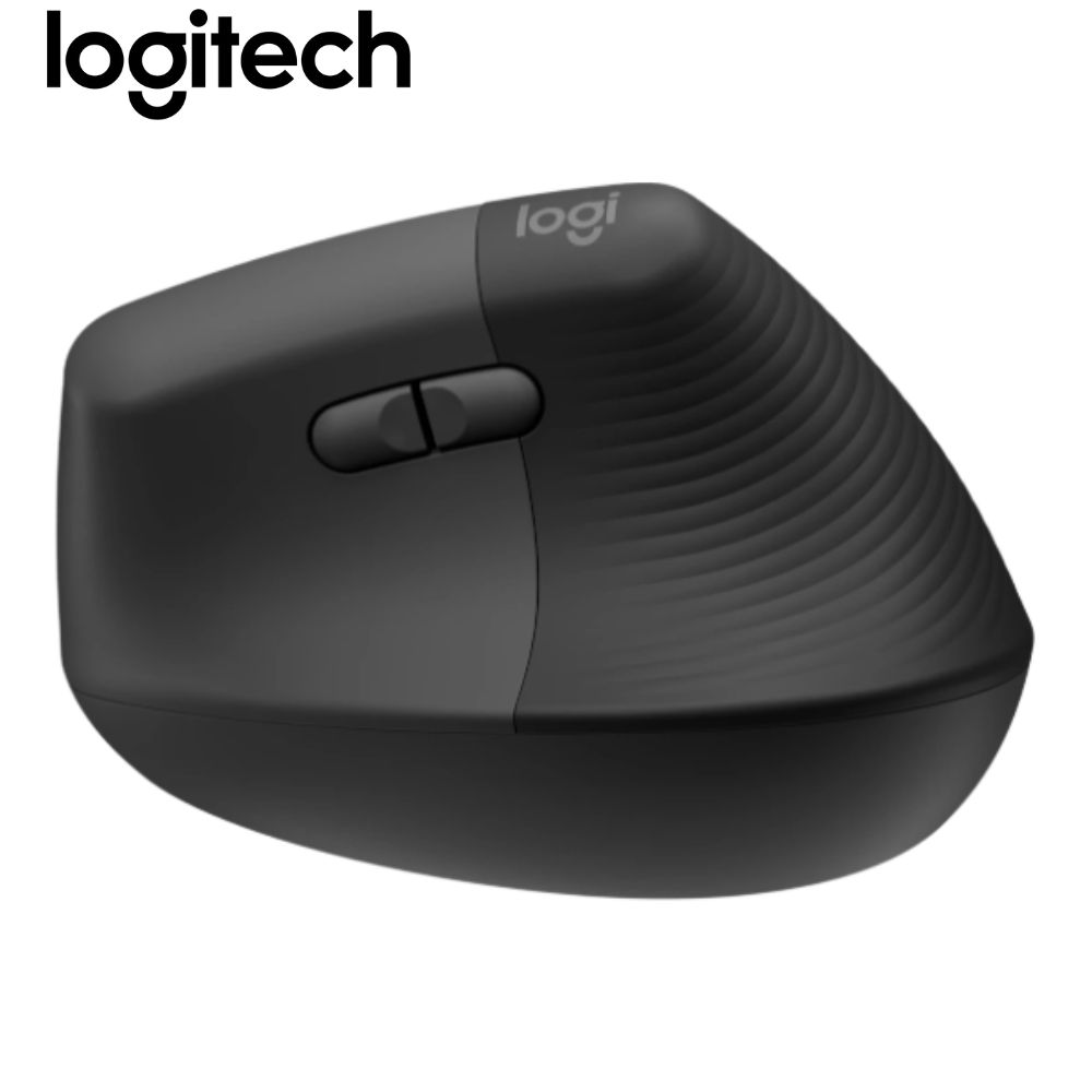 Mouse Logitech Lift Vertical Ergonomic, Wireless/Bt, Black.