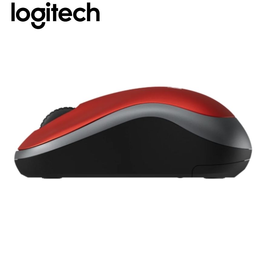 Mouse LOGITECH M185 Wireless Red