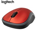 Mouse LOGITECH M185 Wireless Red