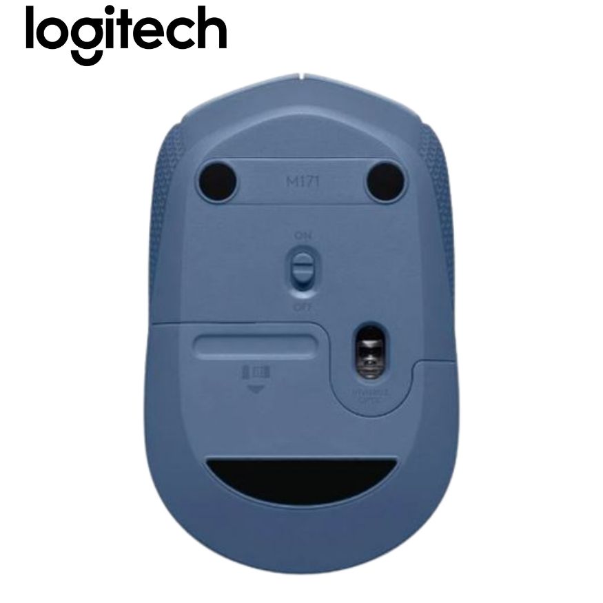 Mouse Logitech M170 Inalámbrico, Blue Gray.