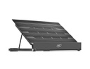 COOLER PARA LAPTOP DEEP COOL N9 EX, ALUMINIO, 2 VENTILADORES, 4 PORTS USB 2.0, 1 REGULDOR VELOCIDAD, NIVELES AJUSTABLES 14&quot;-17&quot;