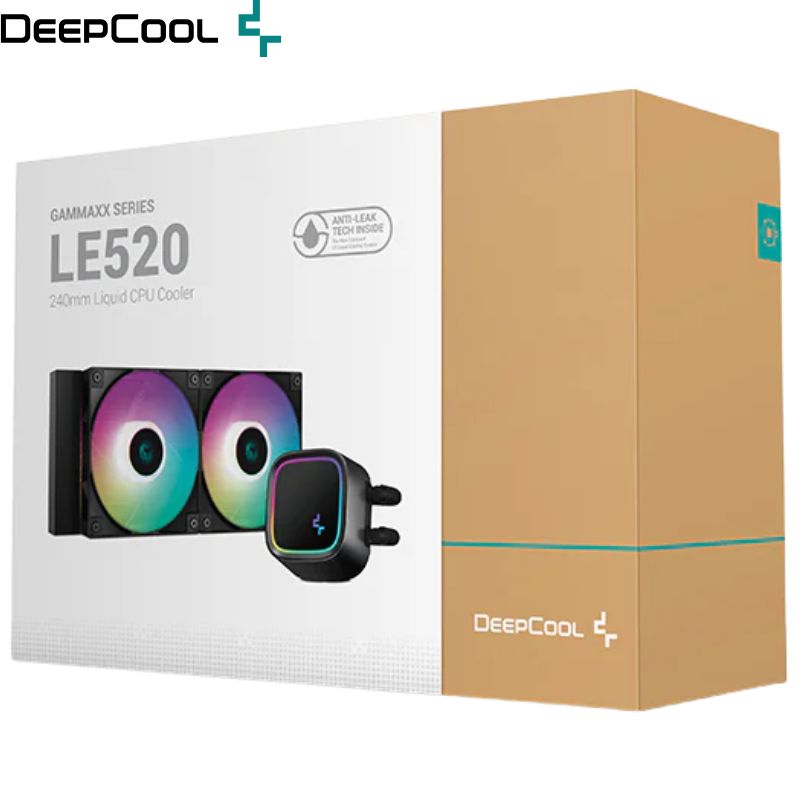 Enfriamiento Liquido DeepCool LE520 RGB - LGA 1700 -AM4/5