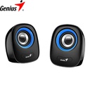 Parlante Genius SP-Q160, USB Power 6w, Blue.