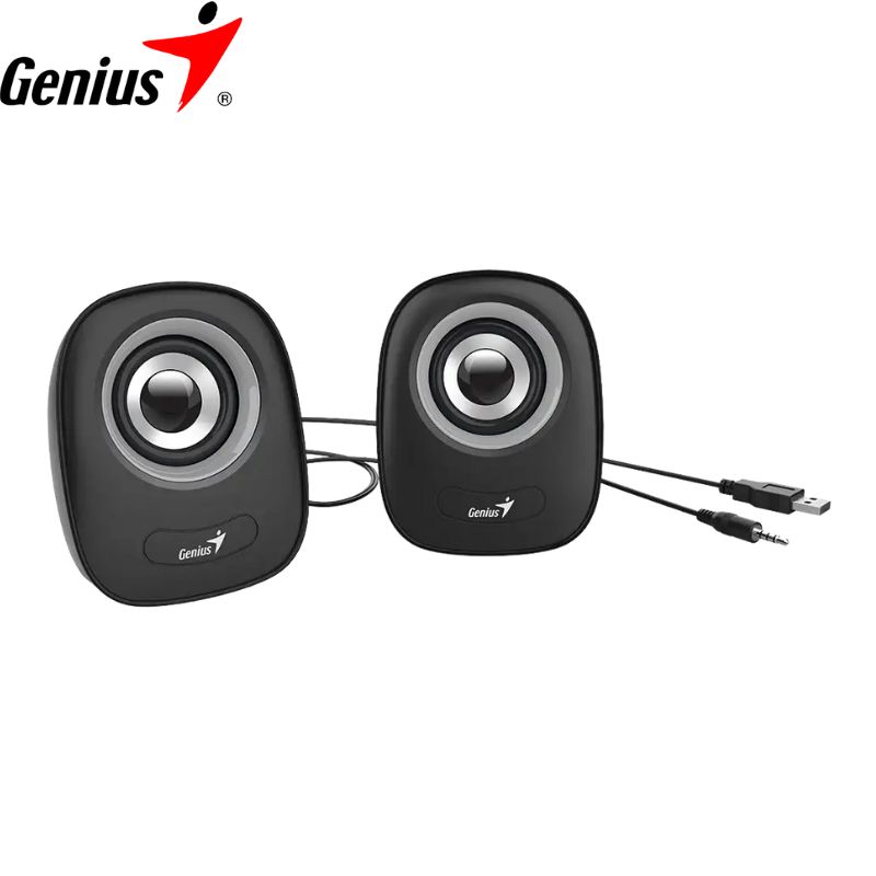 Parlante Genius Sp-Q160, Usb, Power 6W, Iron Grey.