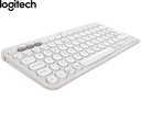 Teclado Inalámbrico Logitech PEBBLE 2 K380S Multi-Device Bluetooth/Wireless White SP