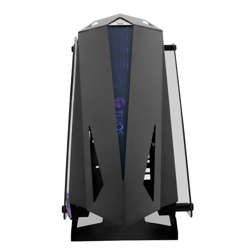 Case Gamer Teros TE-1314G, Mid Tower, USB 3.0 / USB 2.0, Audio, Ventilador ARGB, Negro.
