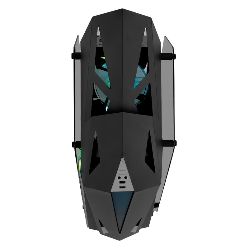 Case Gamer Teros TE-1314G, Mid Tower, USB 3.0 / USB 2.0, Audio, Ventilador ARGB, Negro.