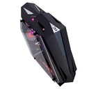 Case Gamer Teros TE-1314G, Mid Tower, USB 3.0 / USB 2.0, Audio, Ventilador ARGB, Negro.
