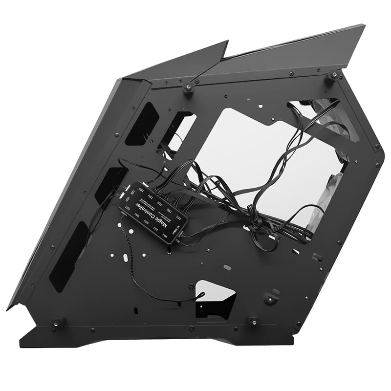Case Gamer Teros TE-1314G, Mid Tower, USB 3.0 / USB 2.0, Audio, Ventilador ARGB, Negro.