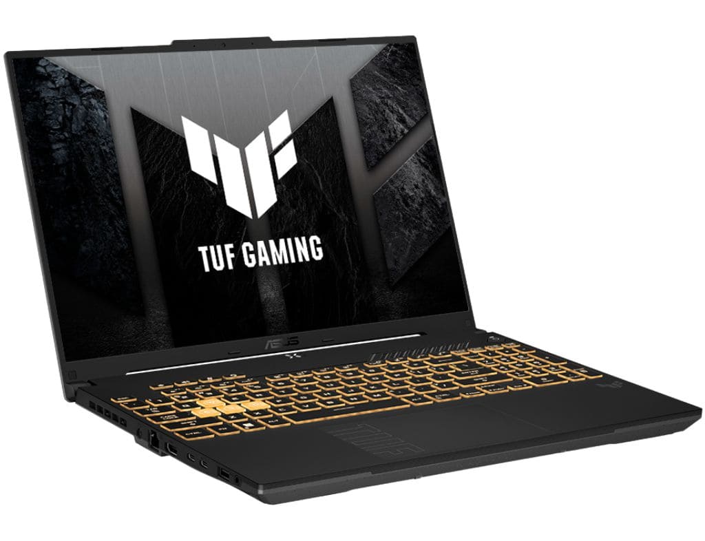 Laptop Asus TUF F16 FX607VJ-M000K0, Intel Core i5-210H 3.6/4.8GHz, | 16” - FHD+ WUXGA | Ram 8Gb DDR4 | 512Gb SSD | Nvidia RTX3050 6GB | Español | Win. 11H.