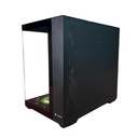 Case Gamer Halion Fish Tank C708, Vidrio Templado, S/Fuente, 6xARGB.