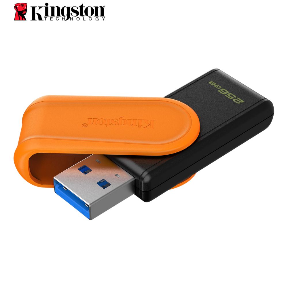 Memoria USB Kingston DataTraveler Exodia 256GB, USB 3.2 Gen 1, Rojo.