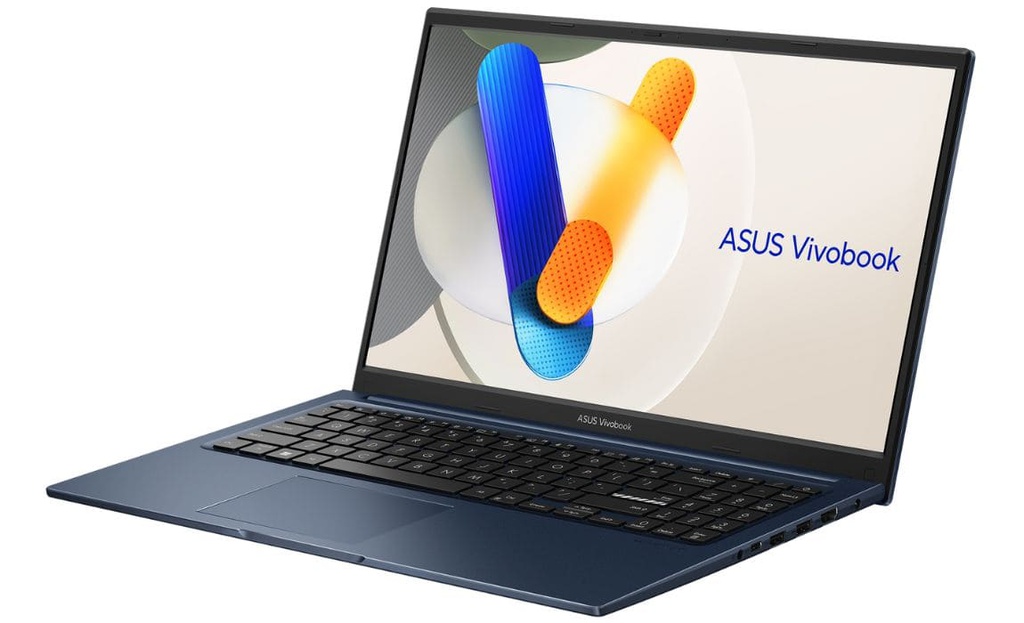 Laptop Asus Vivobook 15, X1504VA-E82189, Intel Core i5-1334U 3.4/4.6GHz, | Pantalla Táctil 15.6” - FHD | RAM 16Gb DDR4 | 512Gb SSD | Intel Iris Xᵉ | Español | FreeDos.