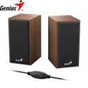 Parlante Genius SP-HF180 USB Power, 6w, Wood.