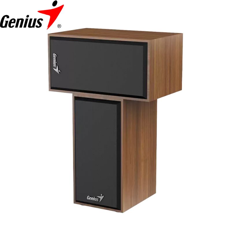 Parlante Genius SP-HF180 USB Power, 6w, Wood.
