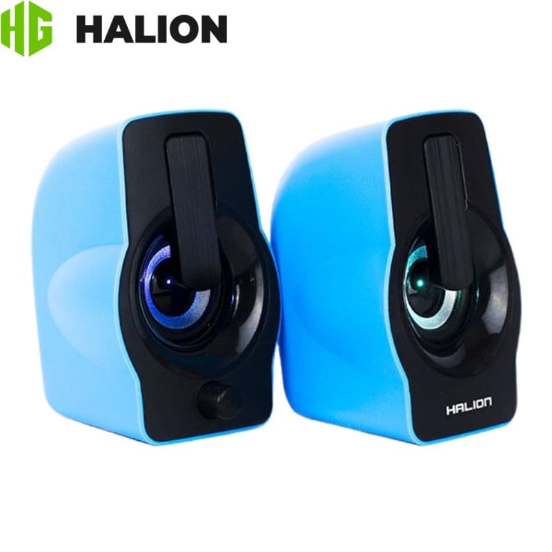 Parlante Halion HA-S256, LED, USB 2.0