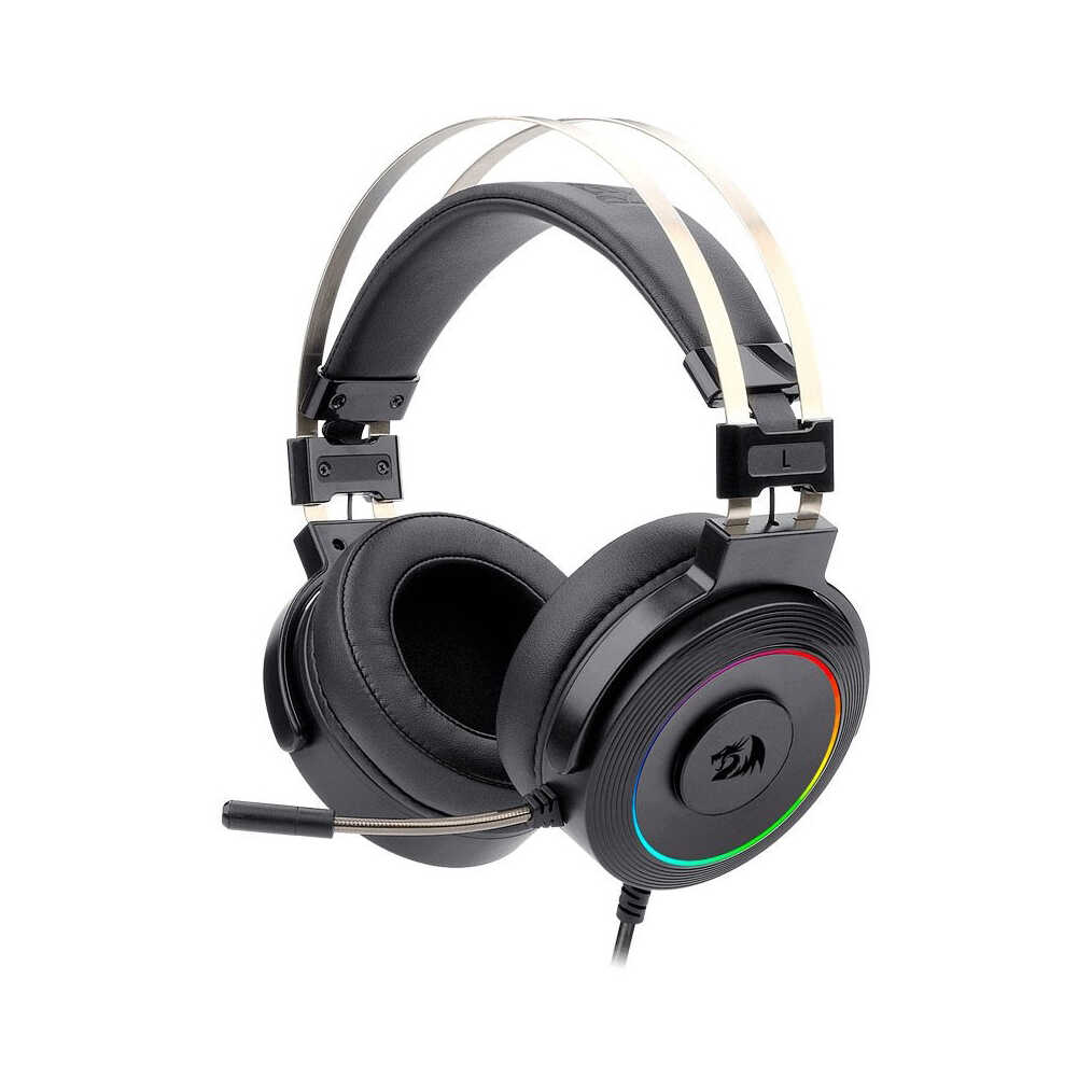 AUDÍFONOS GAMER REDRAGON  LAMIA BLACK (NEGRO) H320W-RGB 7.1 VIRTUAl, Frecuencia 20 Hz - 20 KHz