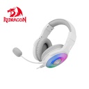 AUDIFONO GAMER REDRAGON PANDORA BLANCO CON MICROFONO USB (7.1 USB)