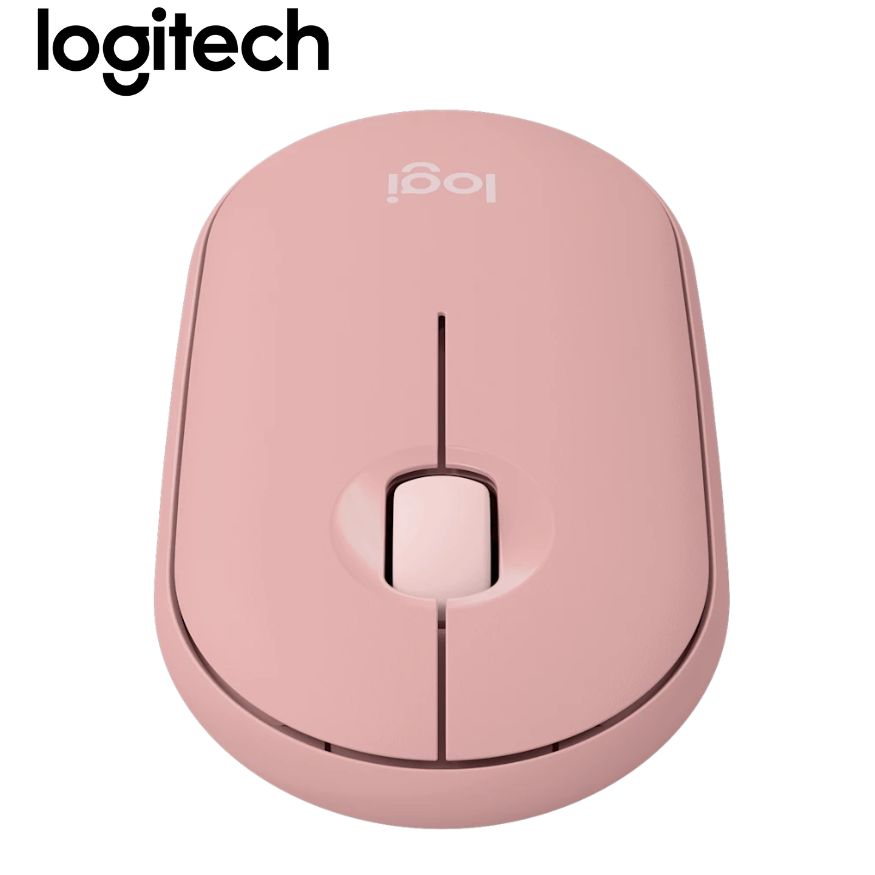 Mouse Logitech PEBBLE 2 M350S Silent, Wireless/Bluetooth, Rose.