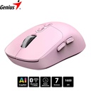 Mouse Genius NX-8080S Wireless/Bluetooth Silent 7 bot. Pink.
