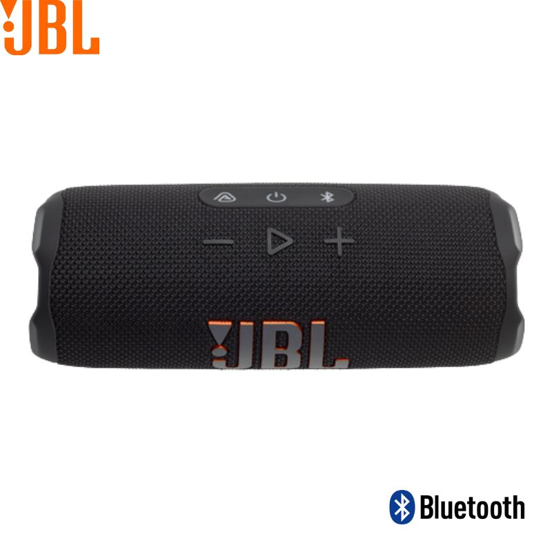 Parlante Bluetooth Portátil JBL Flip 7 AI Sound Boost, Recargable, Negro.