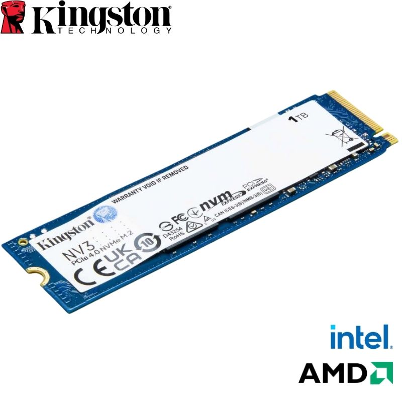 Unidad de Estado Solido Kingston NV3 1TB, PCIe 4.0 NVMe M.2 SSD