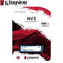 Unidad en Estado Solido Kingston 500GB NV3 PCIe 4.0 NVMe M.2 SSD