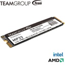 Unidad en Estado Solido TEAMGROUP MP33 M.2 PCIe, 256GB.