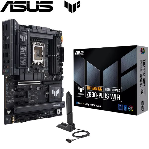 Motherboard ASUS TUF GAMING Z890-PLUS WIFI, Chipset Intel Z890, LGA 1851, HDMI, DP, ATX