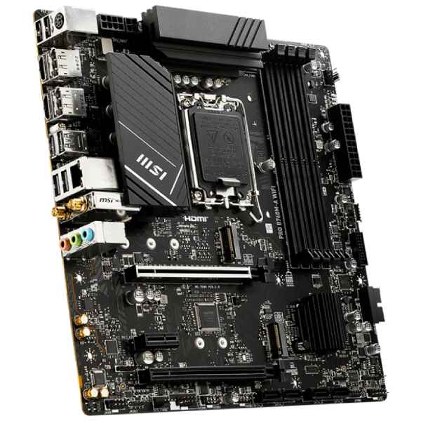 Motherboard MSI PRO B760M-A WIFI, Chipset Intel B760, LGA1700, HDMI x2, DP x2, mATX