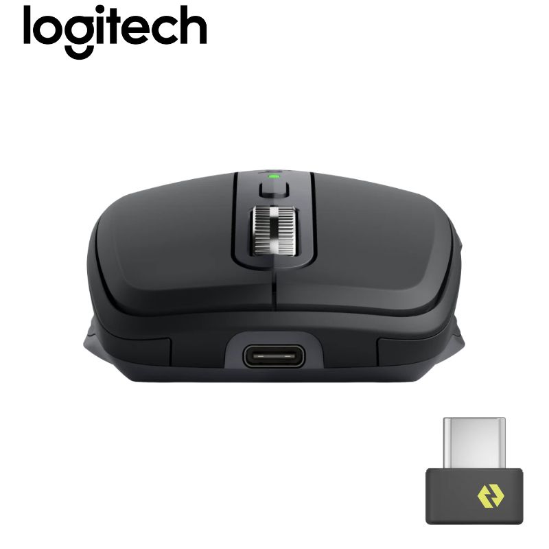 Mouse Logitech MX Anywhere 3S Bluetooth/Wireless 8K USB-C Graphite.