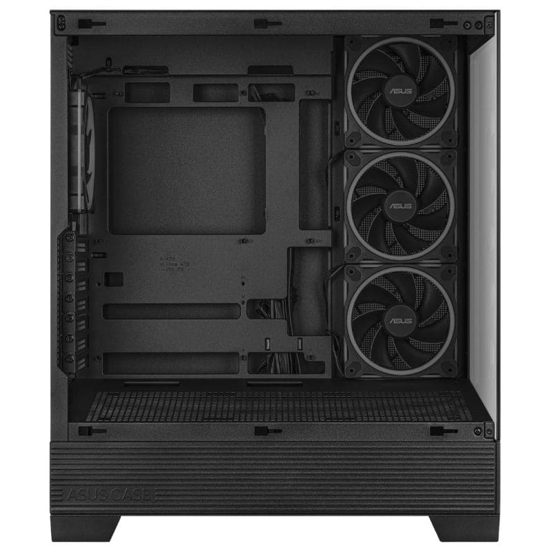 Case Asus A31 Plus, 04 Cooler ARGB, Vidrio templado, Sin Fuente.
