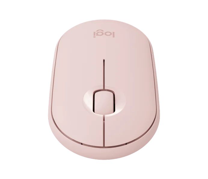 Mouse LOGITECH PEBBLE M350 Silent Wireless/Bluetooth, Rose.