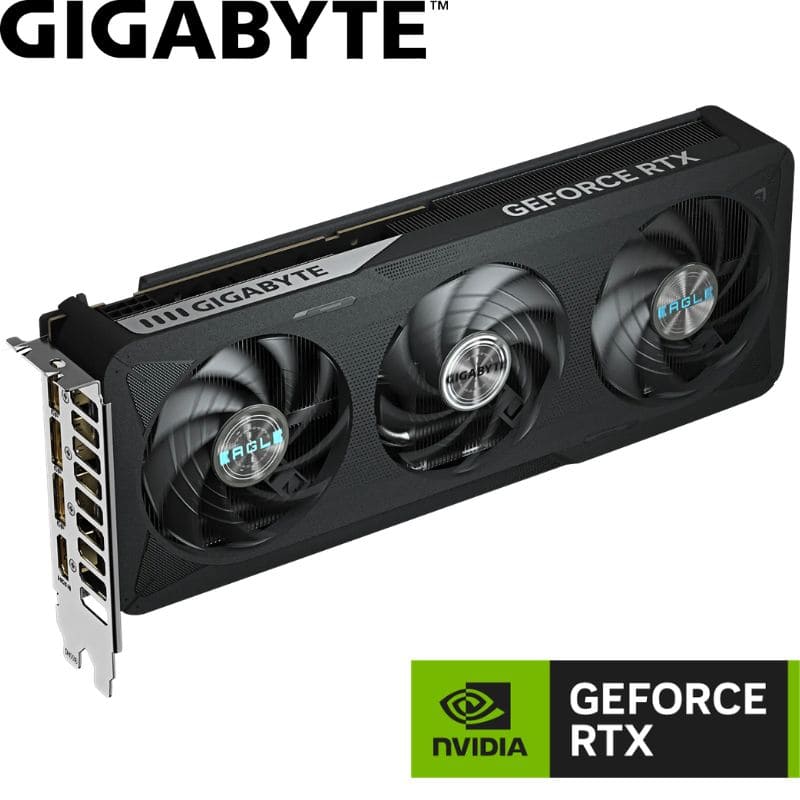 Tarjeta de video Gigabyte GeForce RTX 5060 EAGLE MAX OC 8G, 8Gb GDDR7, PCIe Gen 5.0