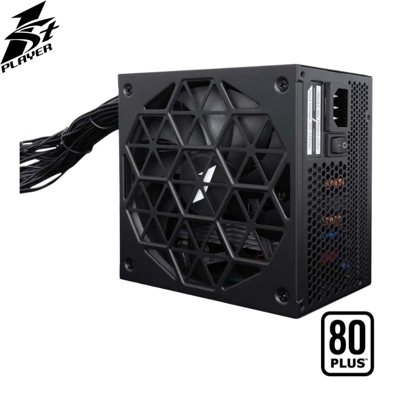 Fuente de Poder 1ST Player 550w Atx, No Modular, Color Negro ( PS-550FK )
