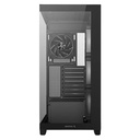 Case DeepCool CG580 4F BK, 4 Fan ARGB, Vidrio Templado, S/Fuente, USB 3.0, Black.