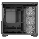 Case DeepCool CG530 4F, 4 Fan ARGB, Vidrio Templado, S/Fuente USB 3.0, Black.