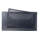 Case sin fuente gamer TEROS TE-1323G, ITX, M-ATX, ATX, 3.5" y 2.5", negro
