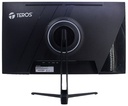 Monitor Plano Gaming Teros TE-2475G 24.5" FHD VA, 180Hz 1ms, HDMI, DP, Audio Out, Negro.