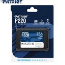 Unidad en estado Solido Patriot P220, 256GB, SATA III (6.0Gb/s), 2.5"