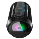 Case Gaming 1ST Player Rainbow IS6 Black, 03 Cooler RGB, Vidrio templado, Sin Fuente.