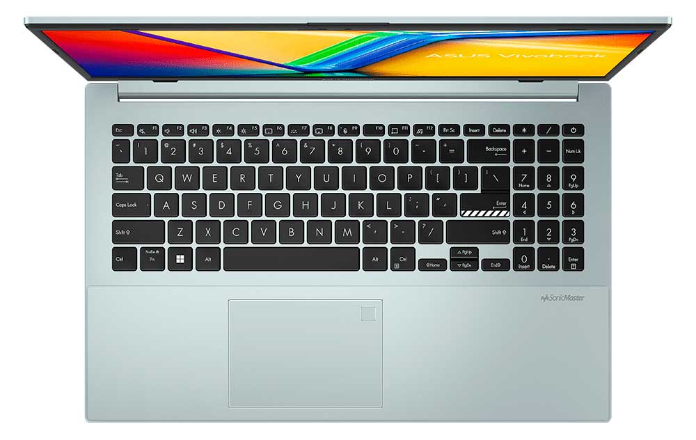 Laptop ASUS Vivobook Go X1504FA-NJ404W Ryzen 5 7520U 2.8/4.3GHz (90NB0ZR3-M00KJ0) 15.6” - FHD | RAM 8GB DDR5 | 512GB SSD | AMD Radeon Graphics | Español | Win11H.